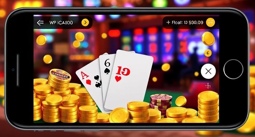 cv444 mobile casino app interface